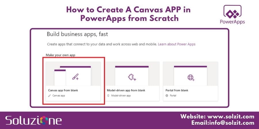 APP in PowerApps from Scratch
