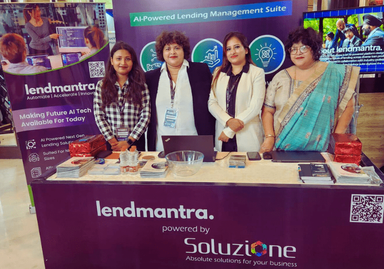 Soluzione showcased lendmantra at India NBFC Summit 2024