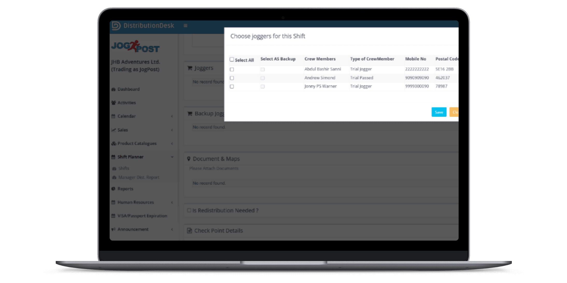 Assign Team & Plan Shifts