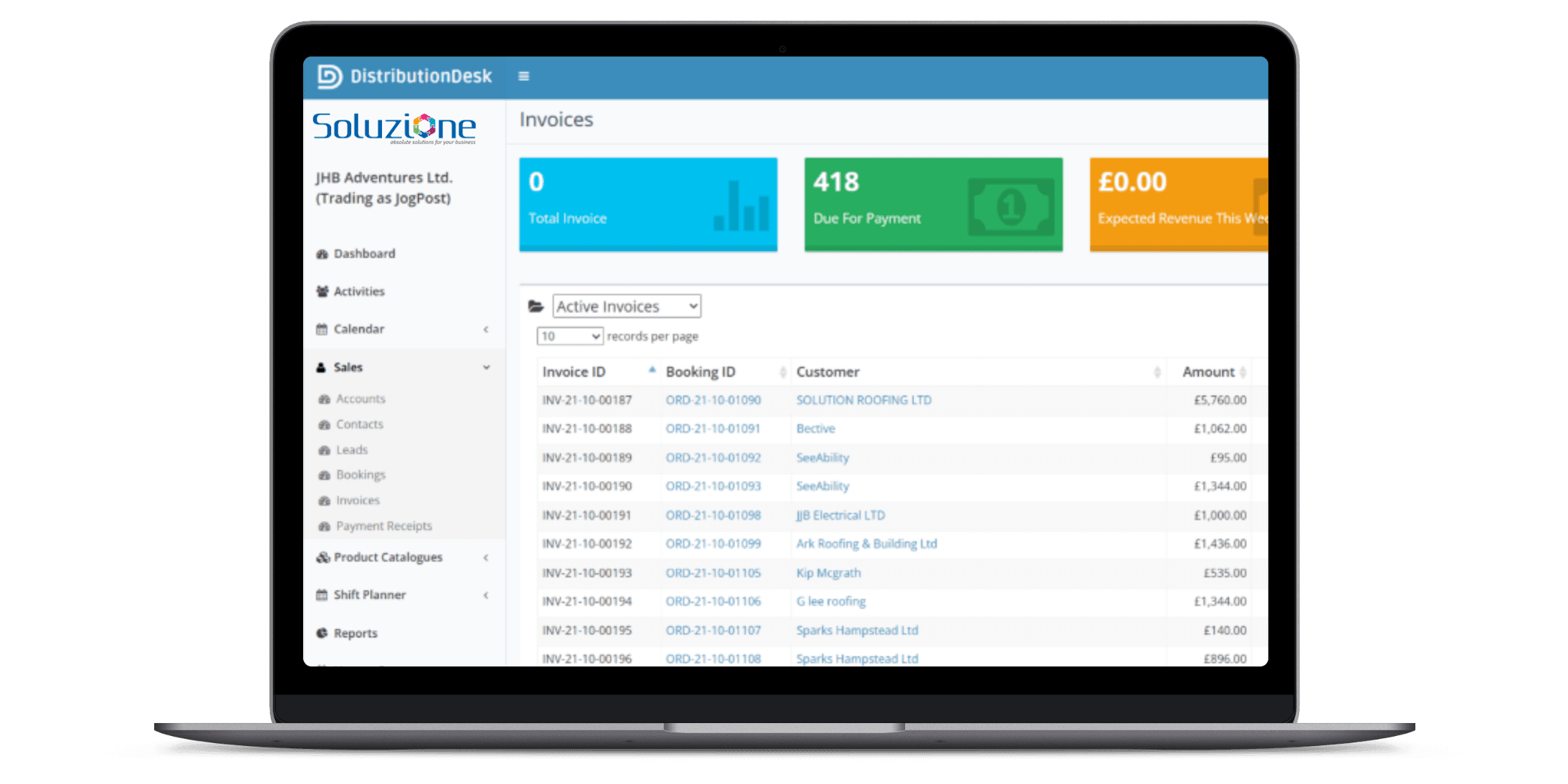 Invoice & Rewards
